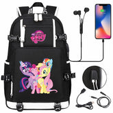 My Little Pony SchoolBag Backpack with USB Charging Port